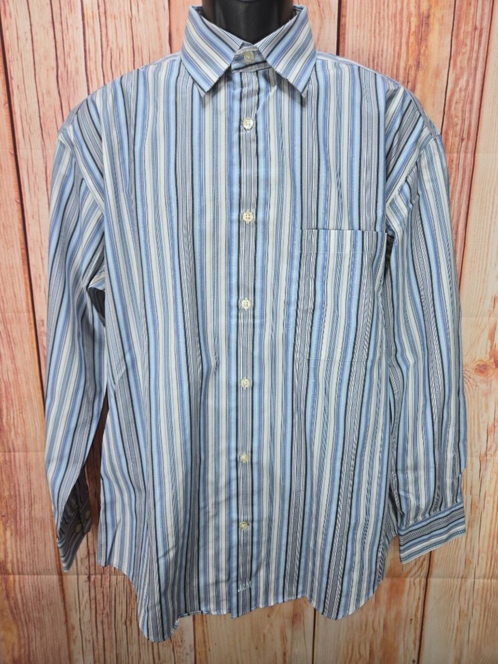 Johnston & Murphy Easy Care Long Sleeve Shirt Size Medium